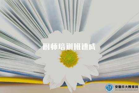 廚師培訓班速成（廚師培訓班的快速學習方法和就業推薦）