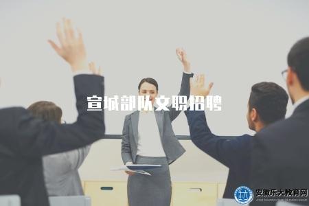 宣城部隊文職招聘（5點招聘要求）