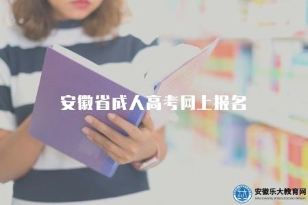 安徽省成人高考網上報名（安徽省成人高考網上報名指南）