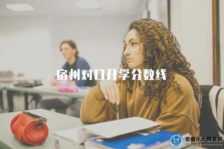 宿州對口升學分數線（原則有三點）