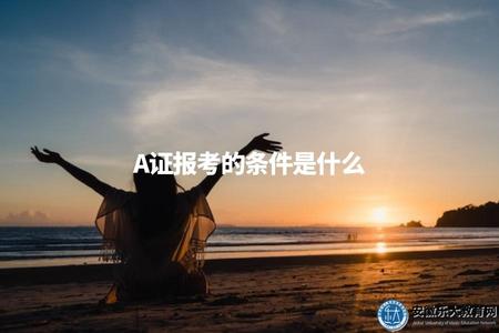 A證報考的條件是什么（介紹A證考試報名的條件和要求）.jpg