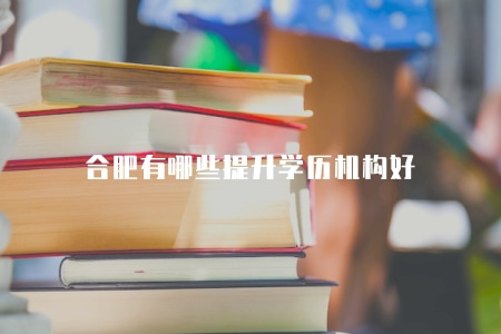 合肥有哪些提升學歷機構好（首選樂大教育）