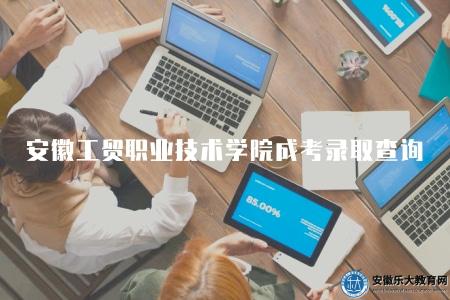 安徽工貿職業技術學院成人高考錄取查詢（3種查詢方式）