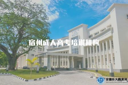 宿州成人高考培訓機構（培訓機構選擇的5個原則）
