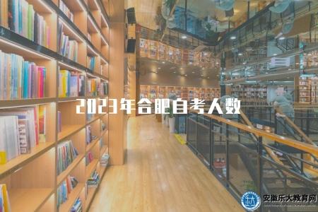 2023年合肥自考人數（呈現增長態勢）