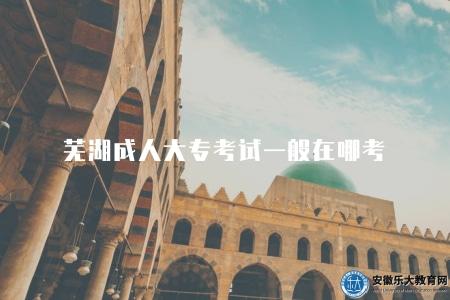 蕪湖成人大專考試一般在哪考(5個考點介紹) 蕪湖成人大專考試一般在哪考(5個考點介紹)