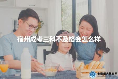 宿州成考三科不及格會怎么樣（宿州成考不及格后處理方式）.jpg