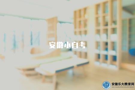 安徽小自考（主辦單位是安徽省教育部門）