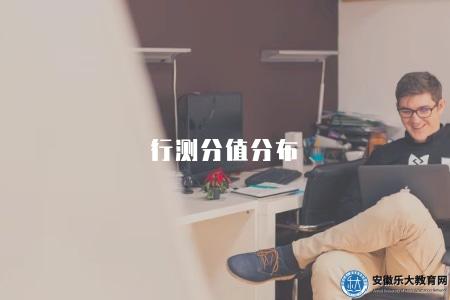 行測分值分布（分析公務員行測科目的題型分布和分值情況）