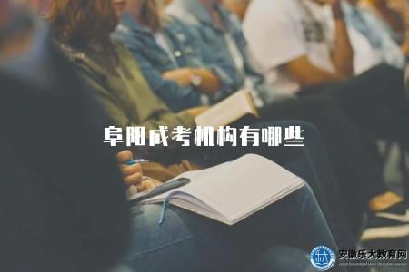 阜陽成考機構有哪些（阜陽三家成考機構）