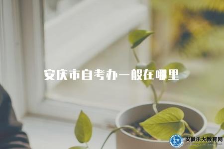 安慶市自考辦一般在哪里（安慶自考辦公室地址查詢）
