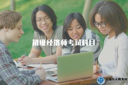 初級經濟師考試科目（初級經濟師資格考試的科目安排及復習建議）