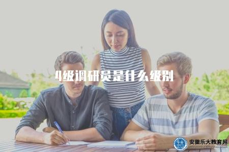 4級調研員是什么級別(解讀4級調研員職務級別) 4級調研員是什么級別(解讀4級調研員職務級別)