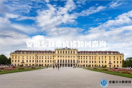 安徽專升本成績如何查詢（成績查詢渠道和方式）