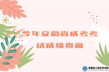 今年安徽省成考考試成績查詢（今年成考考試查詢注意事項）.jpg