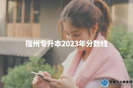 宿州專升本2023年分數線（了解宿州專升本的2023年分數要求）