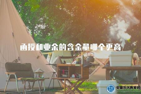 函授和業余的含金量哪個更高（函授和業余教育哪個更有價值）