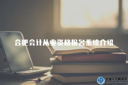 合肥會計從業資格報名系統介紹（為考生提供了便捷的在線報名服務）