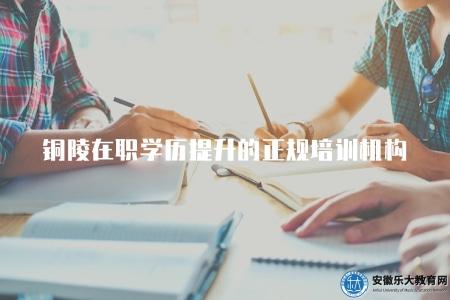 銅陵在職學歷提升的正規培訓機構（了解銅陵在職學歷提升哪些培訓機構正規）