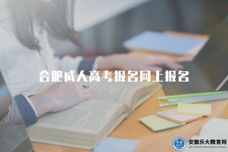 合肥成人高考報名網上報名（網上報名流程有七點）