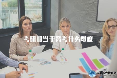 考研相當于高考什么難度（比較考研和高考的難度和學習要求）