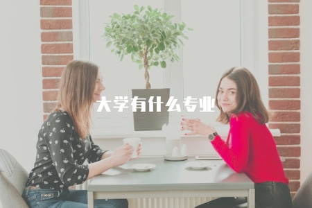 大學有什么專業（列舉大學中常見的各個專業領域）