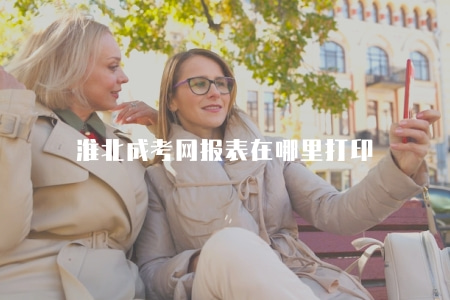 淮北成考網報表在哪里打印（淮北成考網上打印指南）
