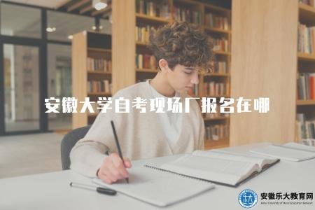 安徽大學自考現場廠報名在哪（地點位于安徽大學校本部）