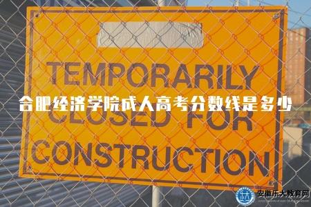 合肥經濟學院成人高考分數線是多少分(115-170分左右) 合肥經濟學院成人高考分數線是多少分(115-170分左右)