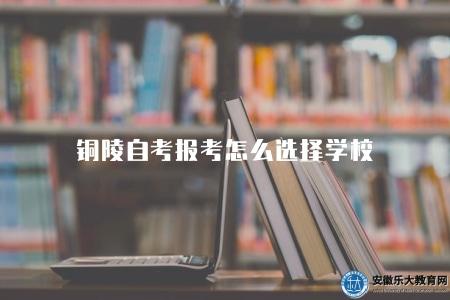 銅陵自考報考怎么選擇學校（三個綜合考慮因素）
