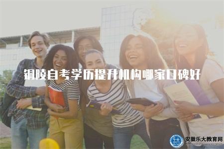 銅陵自考學歷提升機構哪家口碑好(三家銅陵自考學歷提升機構) 銅陵自考學歷提升機構哪家口碑好(三家銅陵自考學歷提升機構)