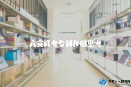 六安成考專科在哪里考（考試地點）