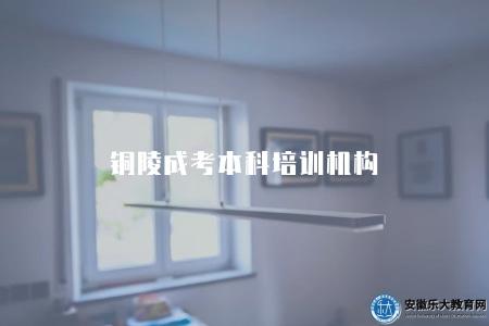 銅陵成考本科培訓機構（三方面介紹）