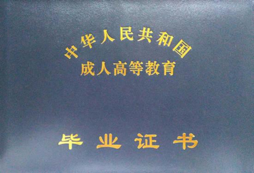 成人高考畢業證書
